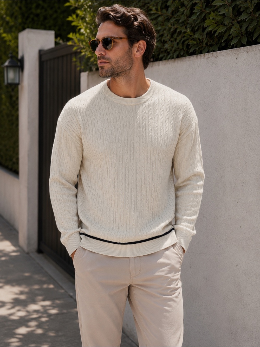NWT‎ CLUB MONACO MERINO MENS SWEATER XXL